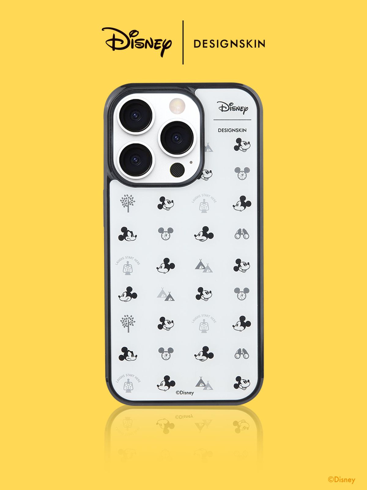 디자인스킨(DESIGNSKIN) [디즈니] 에폭시 그래픽 케이스-미키 마우스 미니페이스