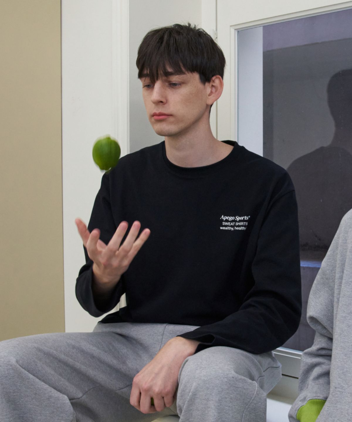 아페고 스포츠(APEGO SPORTS) Basic Long Sleeve Black