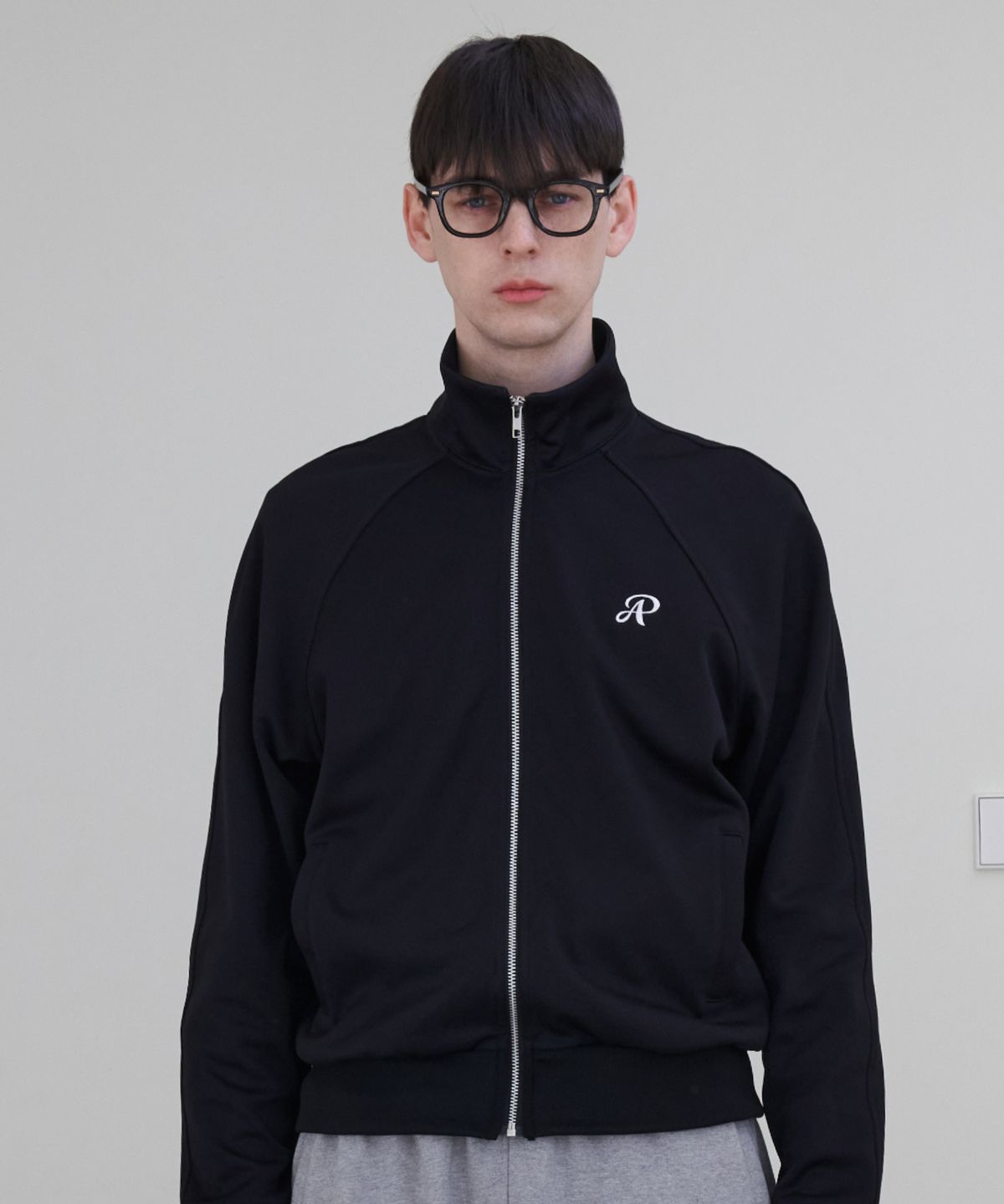 아페고 스포츠(APEGO SPORTS) Jersey Zip-up Black