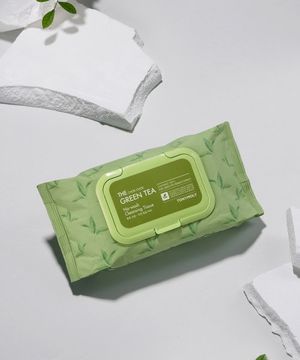 더 촉촉 그린티 노워시 클렌징 티슈 200매 세트