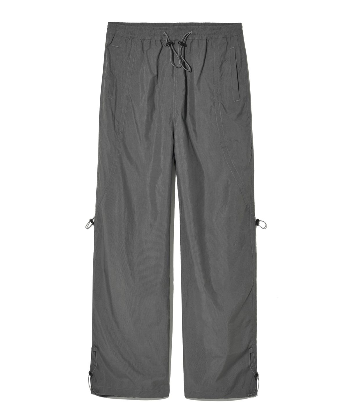 로어즈(LORES) Curved String Pants - Grey