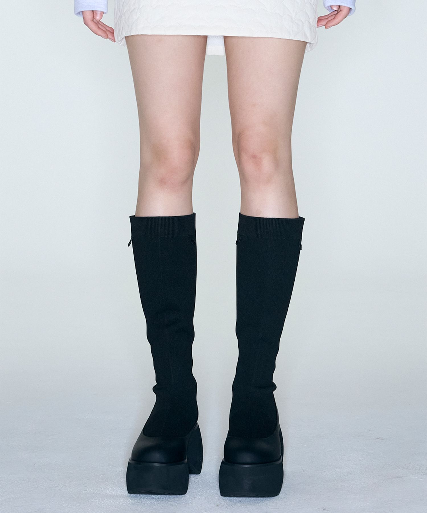 MUSINSA | SMASHOES SMA SHOES Eve Knit Platform Shoes_Real