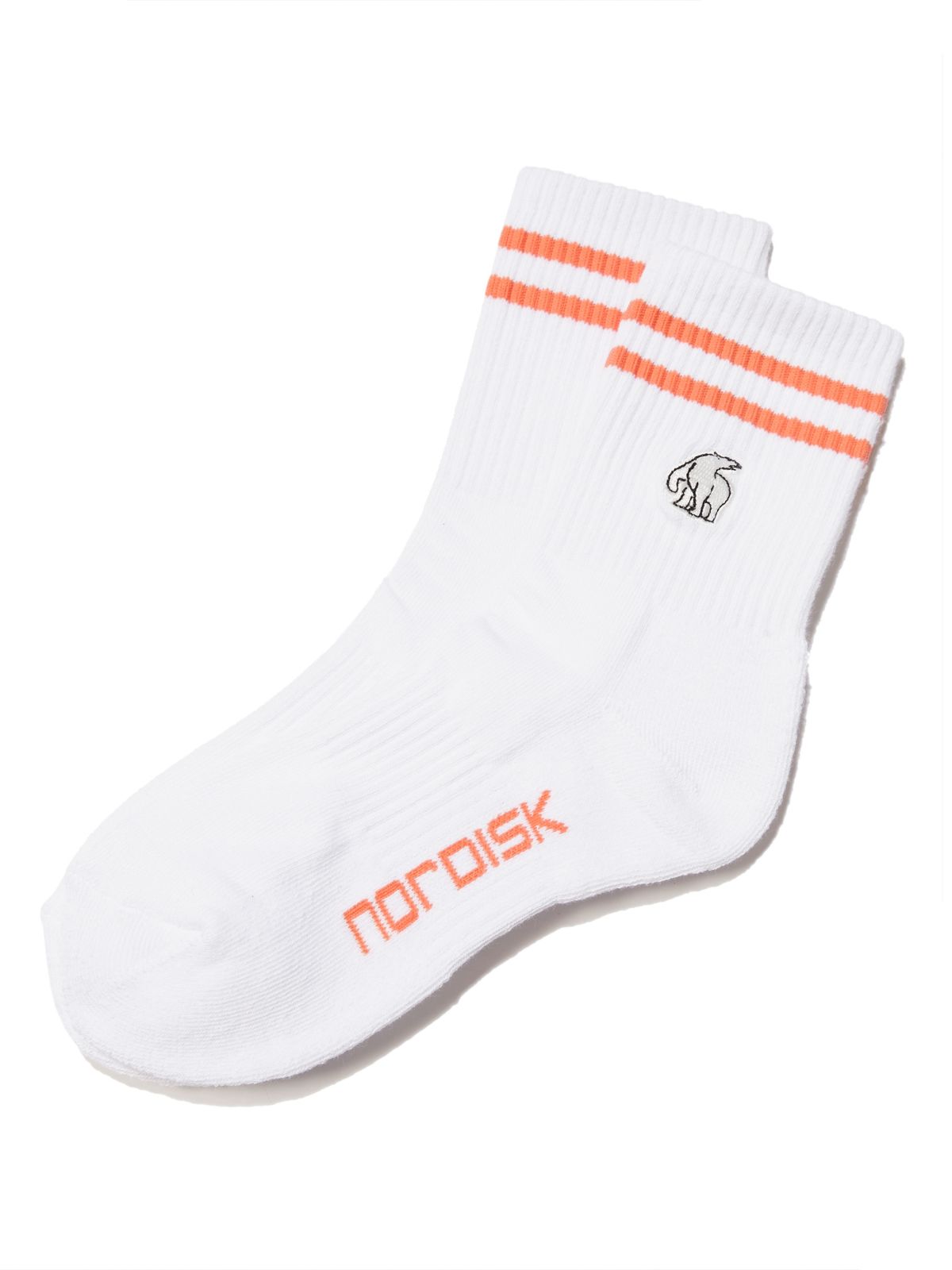 노르디스크(NORDISK) [네이처워크] 쿨맥스 크루 삭스_Pale Orange