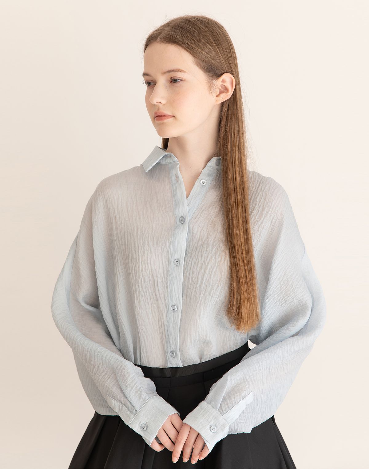 제이마크뉴욕(JMARKNEWYORK) Raglan blouse - Blue