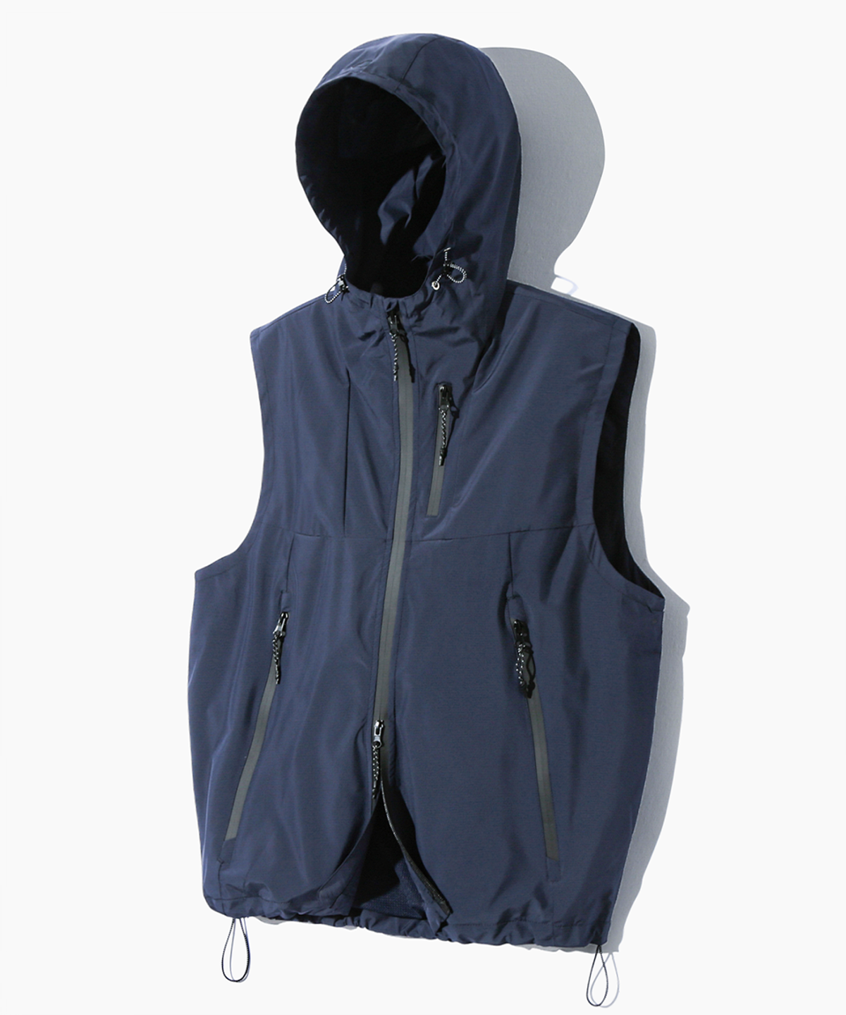 ブルゾン dimitriblack VLAD DLayer Double Layer Windbreaker Jacket Bla VLAD) DOUBLE LAYER WINDBREAKER JACKET_GRAY - 디미트리블랙