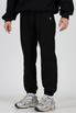 루즈핏 심볼 스웨트 조거팬츠 블랙