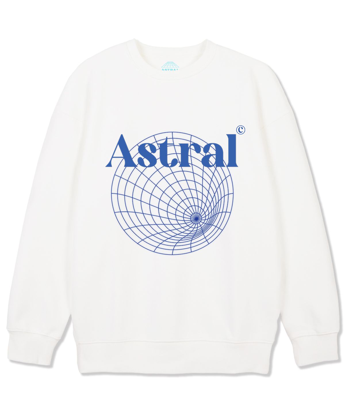 아스트랄 프로젝션(ASTRAL PROJECTION) 아스트랄 터널 루즈핏 맨투맨_화이트