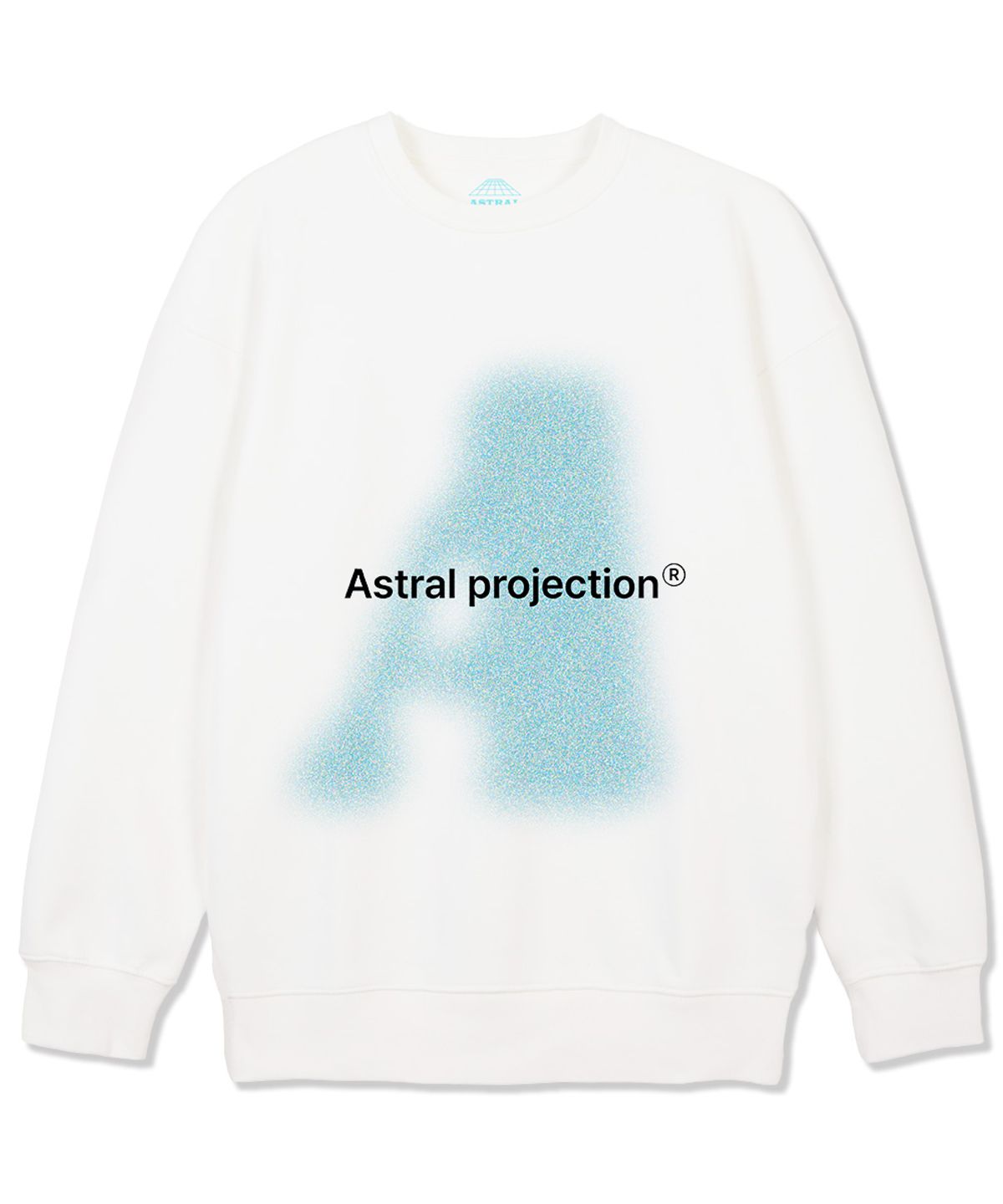 아스트랄 프로젝션(ASTRAL PROJECTION) 빅 에이 루즈핏 맨투맨_화이트