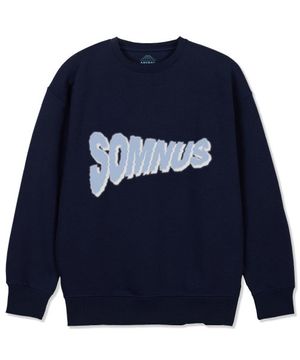 썸너스 루즈핏 맨투맨_네이비