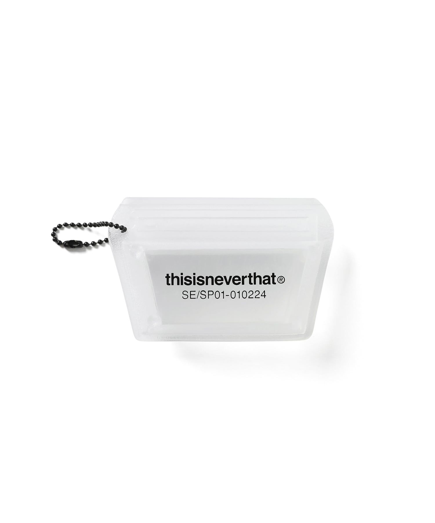 MUSINSA | thisisneverthat Maxi-Pak Coin Case Clear