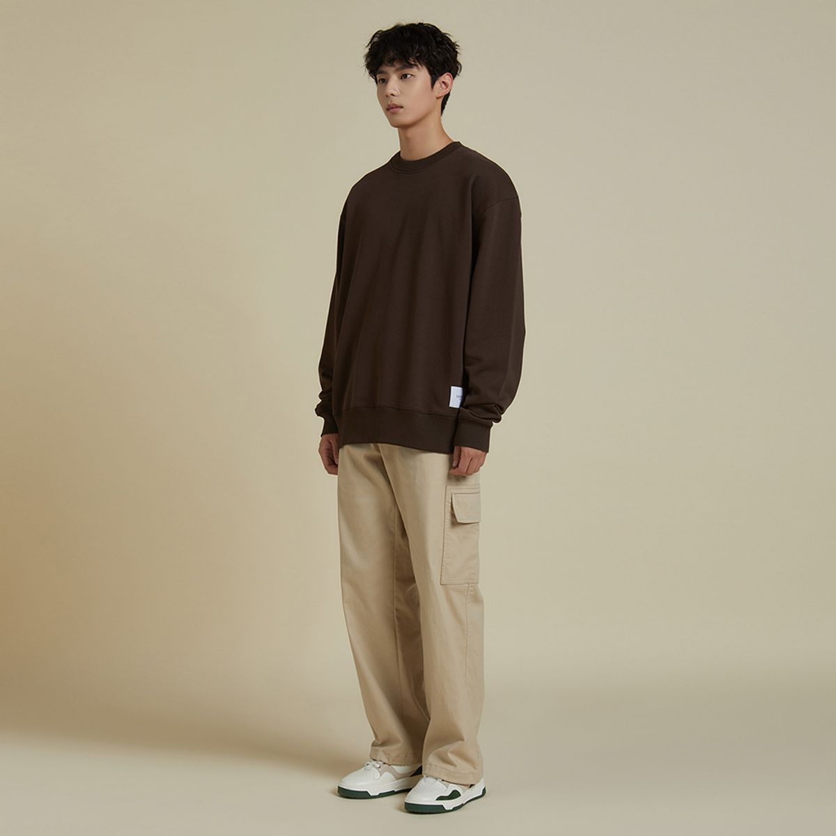 플라즈(PLADS7) 카고 하프밴딩 와이드 PT[익스탠드]_M228CPT403M