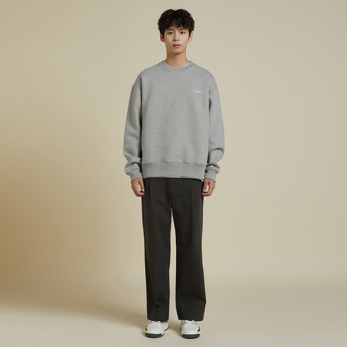 플라즈(PLADS7) 면 원턱 와이드 PT[익스탠드]_M228CPT402M
