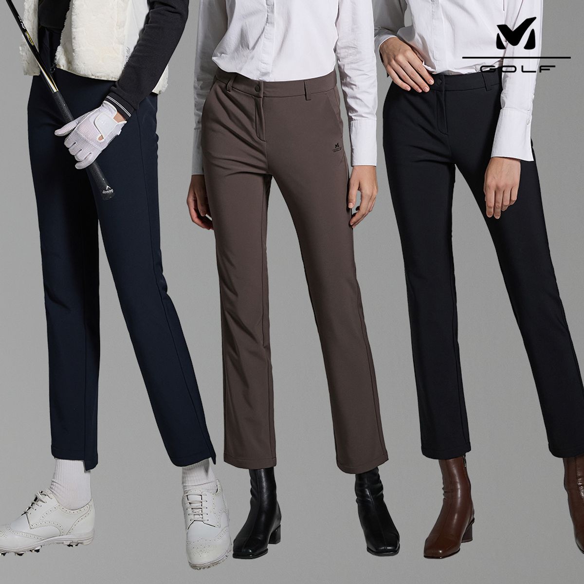 밀레골프(MILLET GOLF) 우먼즈 본딩팬츠 3Color