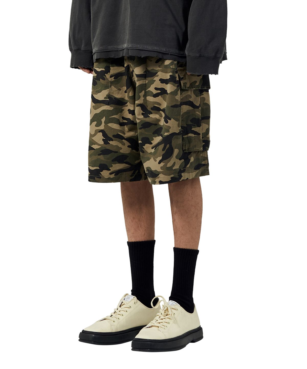 빅유니온(BIG UNION) HERITAGE JUNGLE SHORTS / CAMO