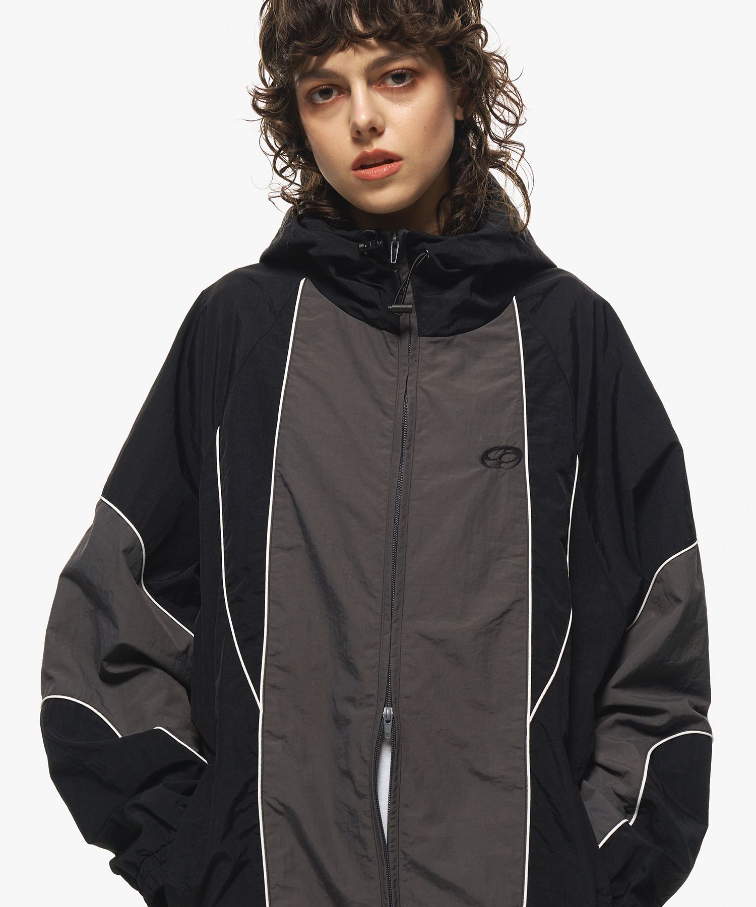 アウターその他 CPGN STUDIO_COMPAGNO Piping Line Hooded Track Jacket Black MUSINSA | CPGN STUDIO Piping Line Hooded Track Jacket Black