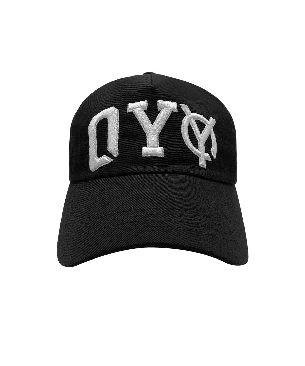 오픈야드(오와이)(OPENYARD(OY)) COLLEGE LOGO CAP-BLACK