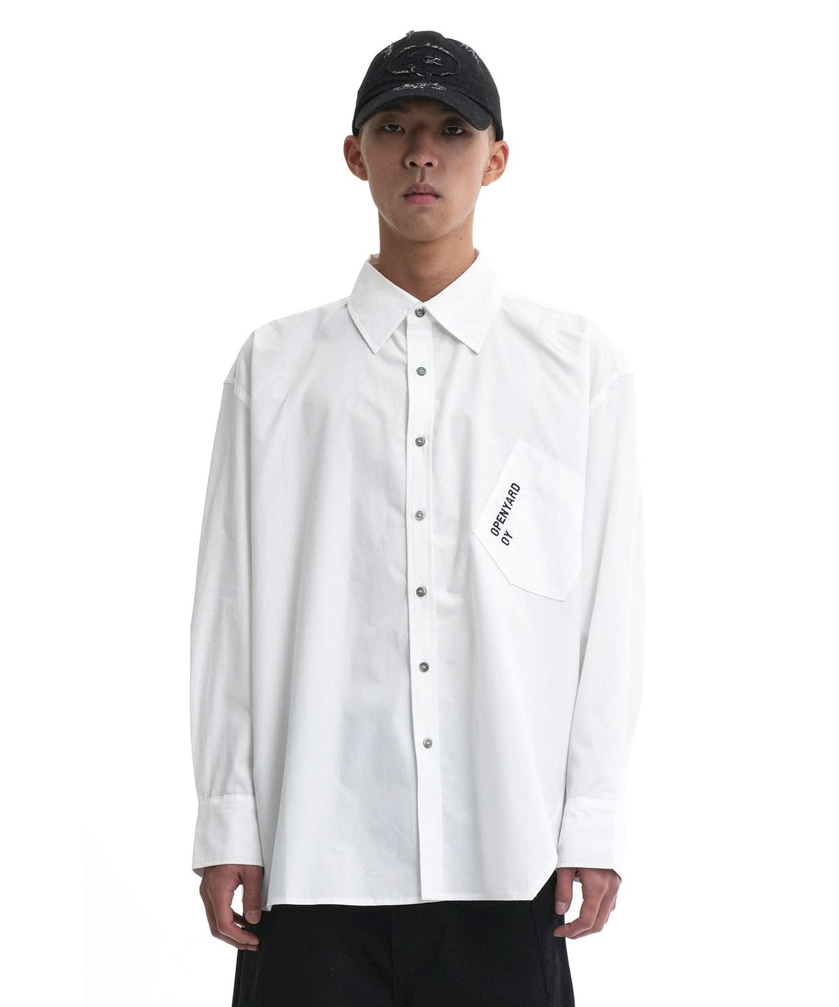 오픈야드(오와이)(OPENYARD(OY)) U.B SHIRTS-WHITE