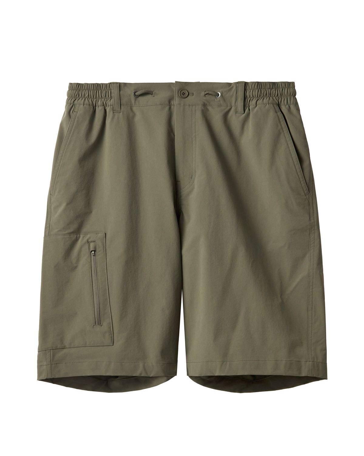 브롬톤 런던(BROMPTON LONDON) CODURA STRETCH SET SHORTS - KHAKI (P242UHP130)