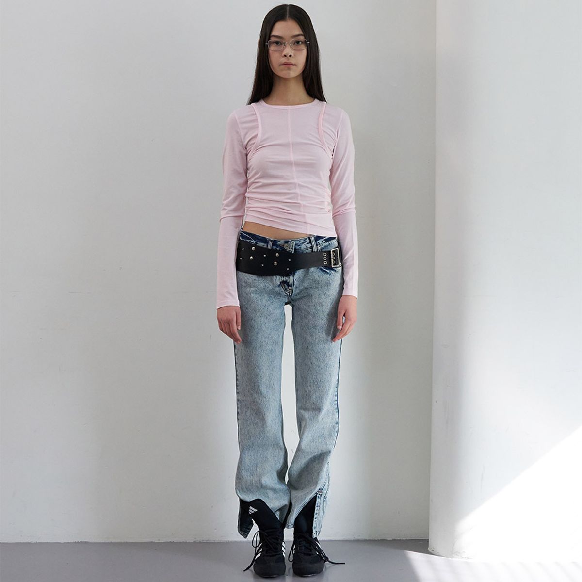 엘씨디씨티엠(LCDC™) HOOK DETAIL SLIM DENIM