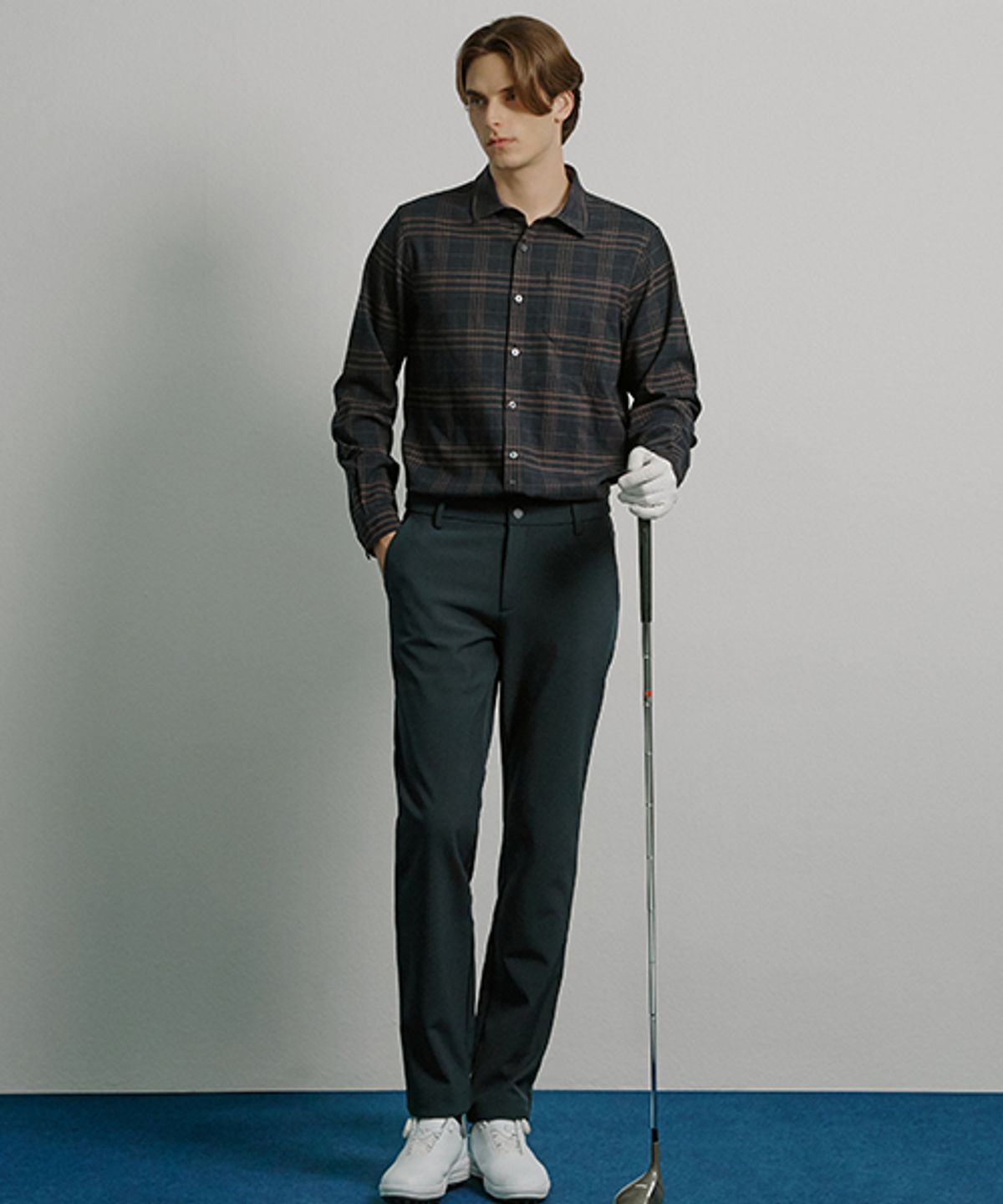 밀레골프(MILLET GOLF) 맨즈 스판 본딩팬츠 다크네이비