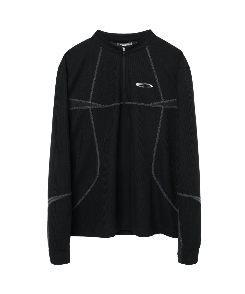 ★2024SS新作★OPENING PROJECT★WAFFLE STITCH JERSEY MUSINSA | OPENING PROJECT Waffle Stitch Jersey - Black