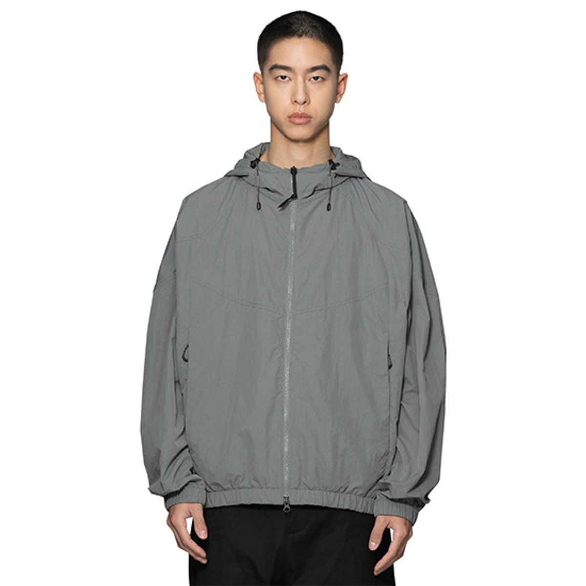 프리커(FREKER) NYLON HOODED JACKET_FKJJS24313GYX - 사이즈 & 후기 | 무신사
