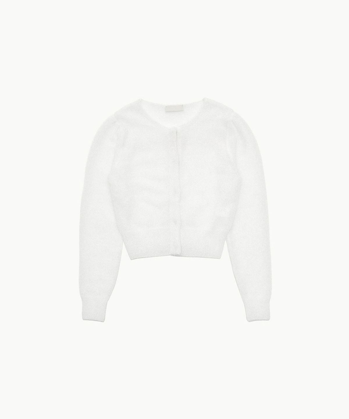 아모멘토(AMOMENTO) HAIRY NEW GRANDMA CARDIGAN_WHITE