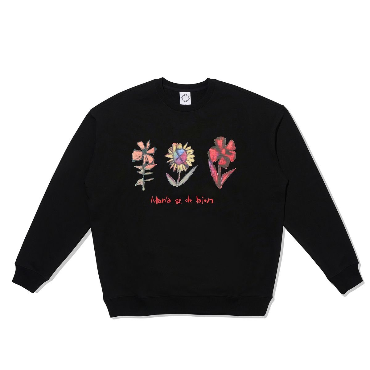 마리아쥬드비엔(MARIAGEDEBIEN) BLACK SWEAT-SHIRTS (249)