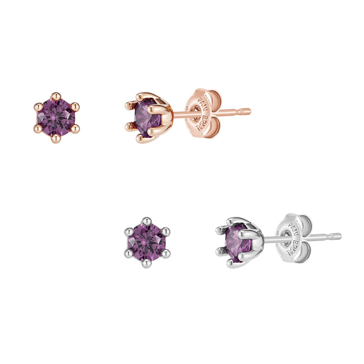 폴브리알(PAUL BRIAL) 바이올렛 귀걸이 PASE0012