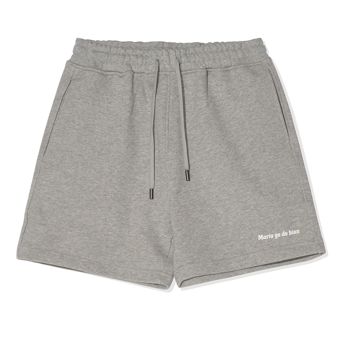 마리아쥬드비엔(MARIAGEDEBIEN) MELANGE GRAY SHORT PANTS (262)