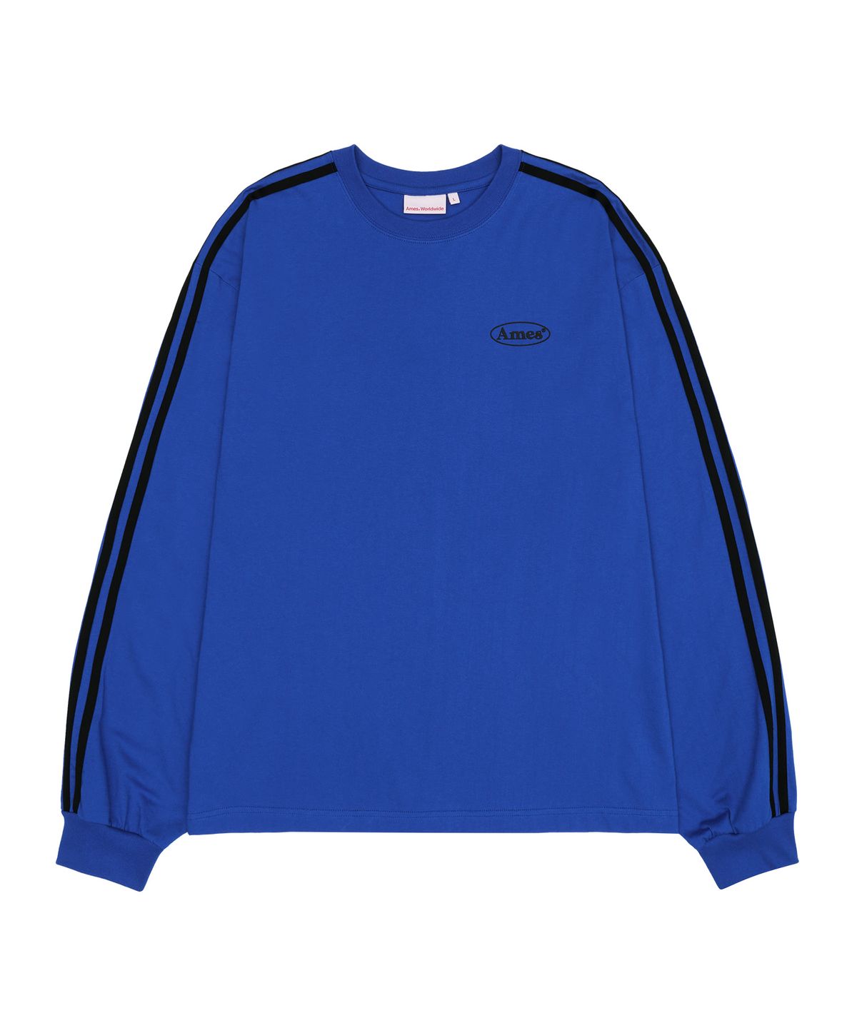 아메스 월드와이드(AMES-WORLDWIDE) SLEEVE LINE LS TEE BLUE (AM2ESUT552A)