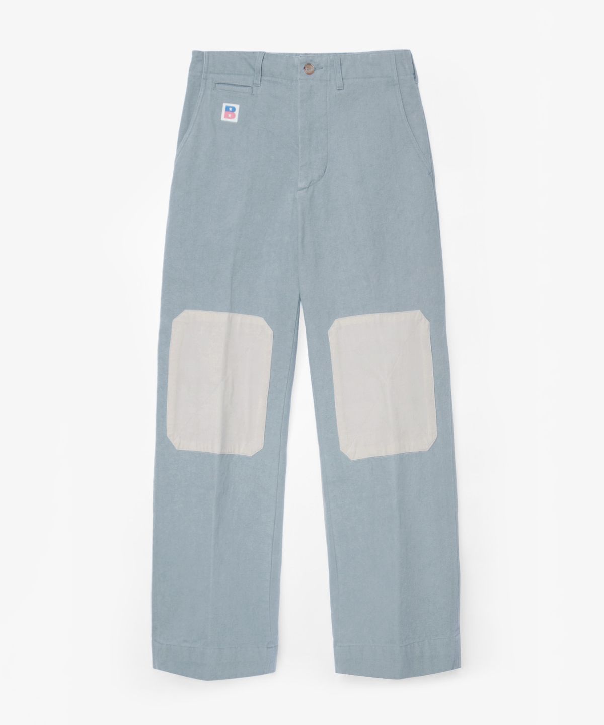 벌스데이수트(BIRTHDAYSUIT) CANVAS PATCH WORK PANTS (GREY)