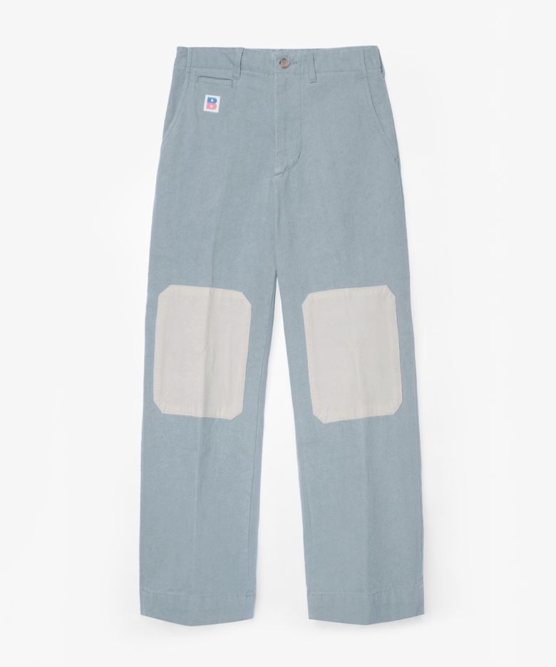 CANVAS PATCH WORK PANTS (GREY)