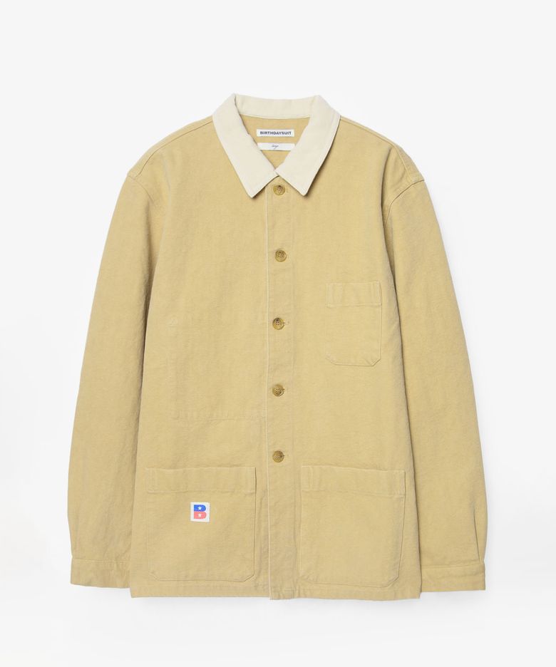 OXFORD FRENCH WORK JACKET (BEIGE)