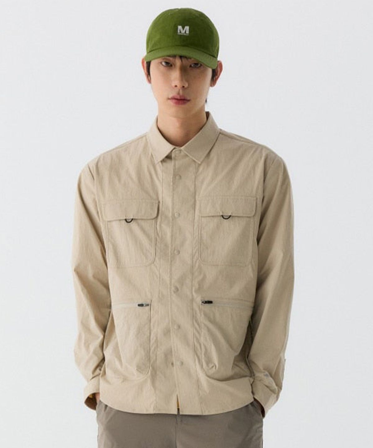 머렐(MERRELL) [MEN] 하이크 스트레치 셔츠 LIGHT BEIGE