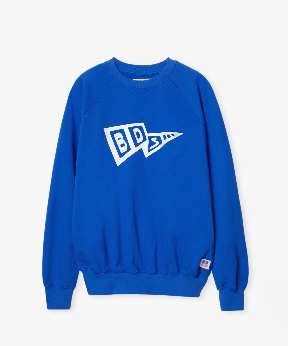 벌스데이수트(BIRTHDAYSUIT) FLAG SWEAT (BLUE)