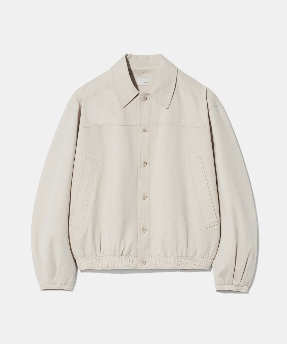 다이아몬드 레이라(DIAMOND LAYLA) Peach Twill Drizzle Jacket  J30  Ivory