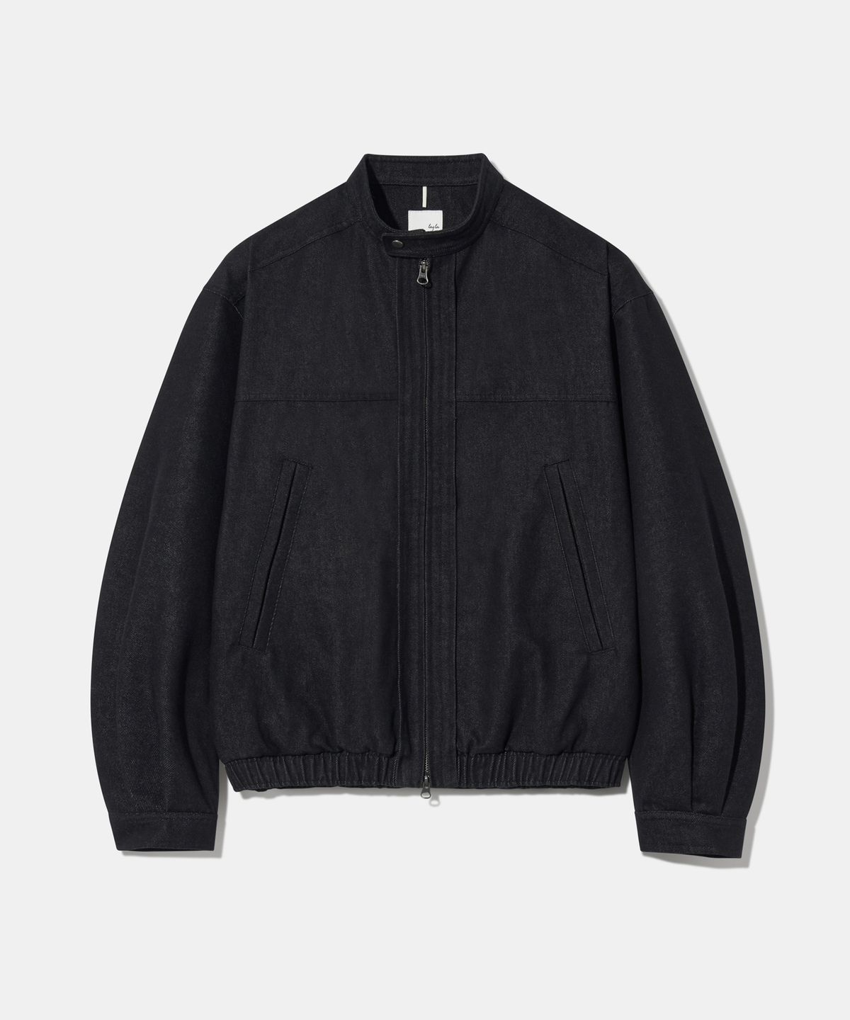 다이아몬드 레이라(DIAMOND LAYLA) Mood Biker Denim Jacket  J32  Black Denim