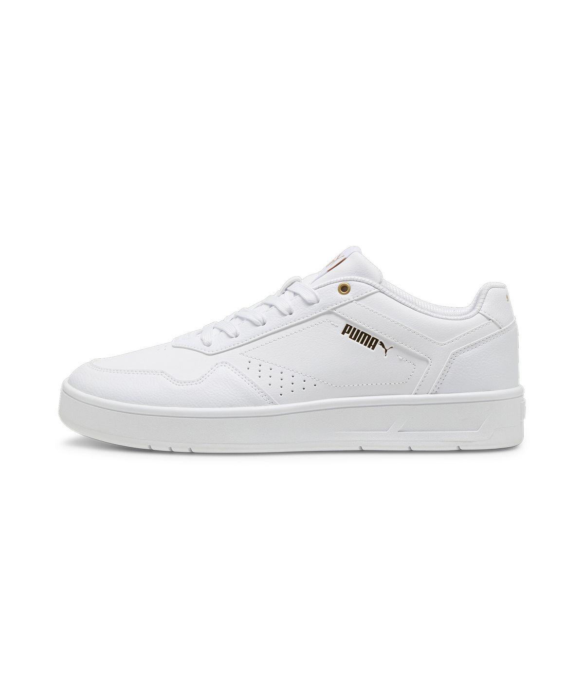 푸마(PUMA) 코트 클래식 - 화이트:골드 / 395018-01
