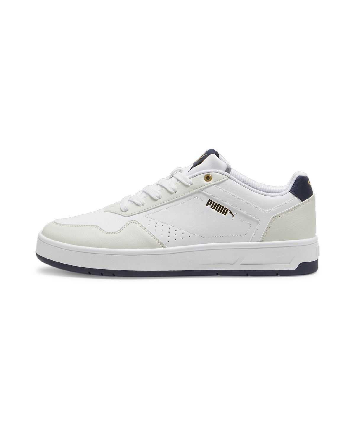 푸마(PUMA) 코트 클래식 - 화이트:그레이:네이비 / 395018-05