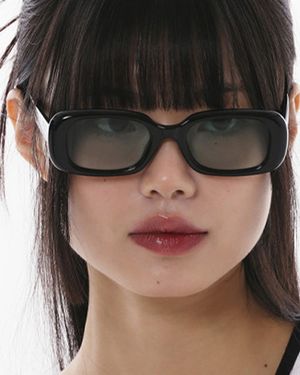 스트릿 오벌 시크 선글라스 그린