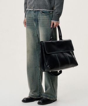 필치 데님 팬츠 - 모스 인디고