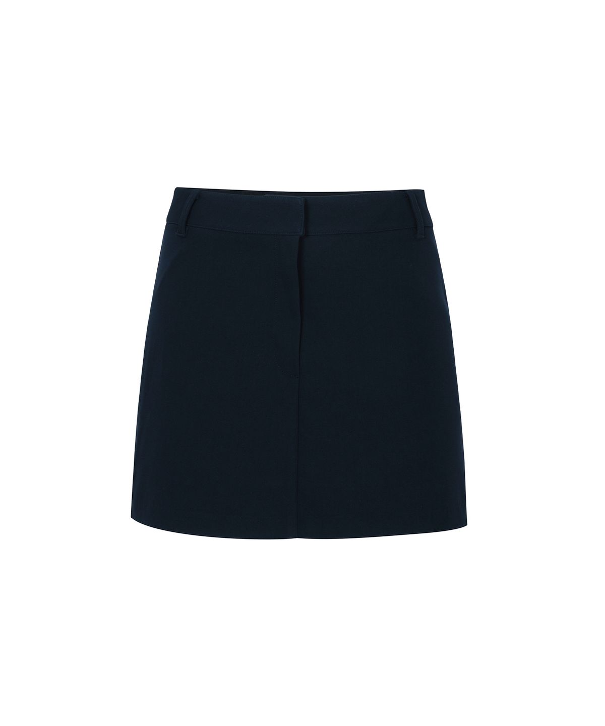 플레이부(PLAYBOO) SIMPLE STRAIGHT SKIRT W/INNER PANTS_Navy