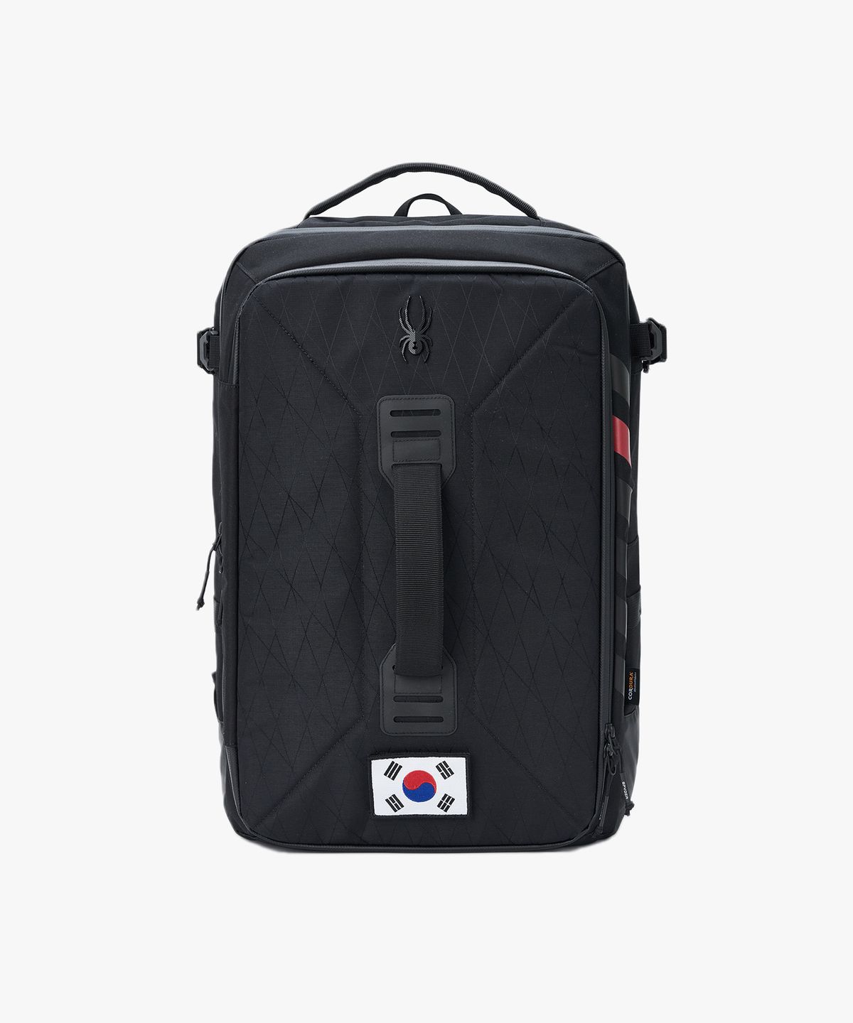 스파이더(SPYDER) 대용량 코듀라 태극기 백팩 SPJPBNBP202MBLK