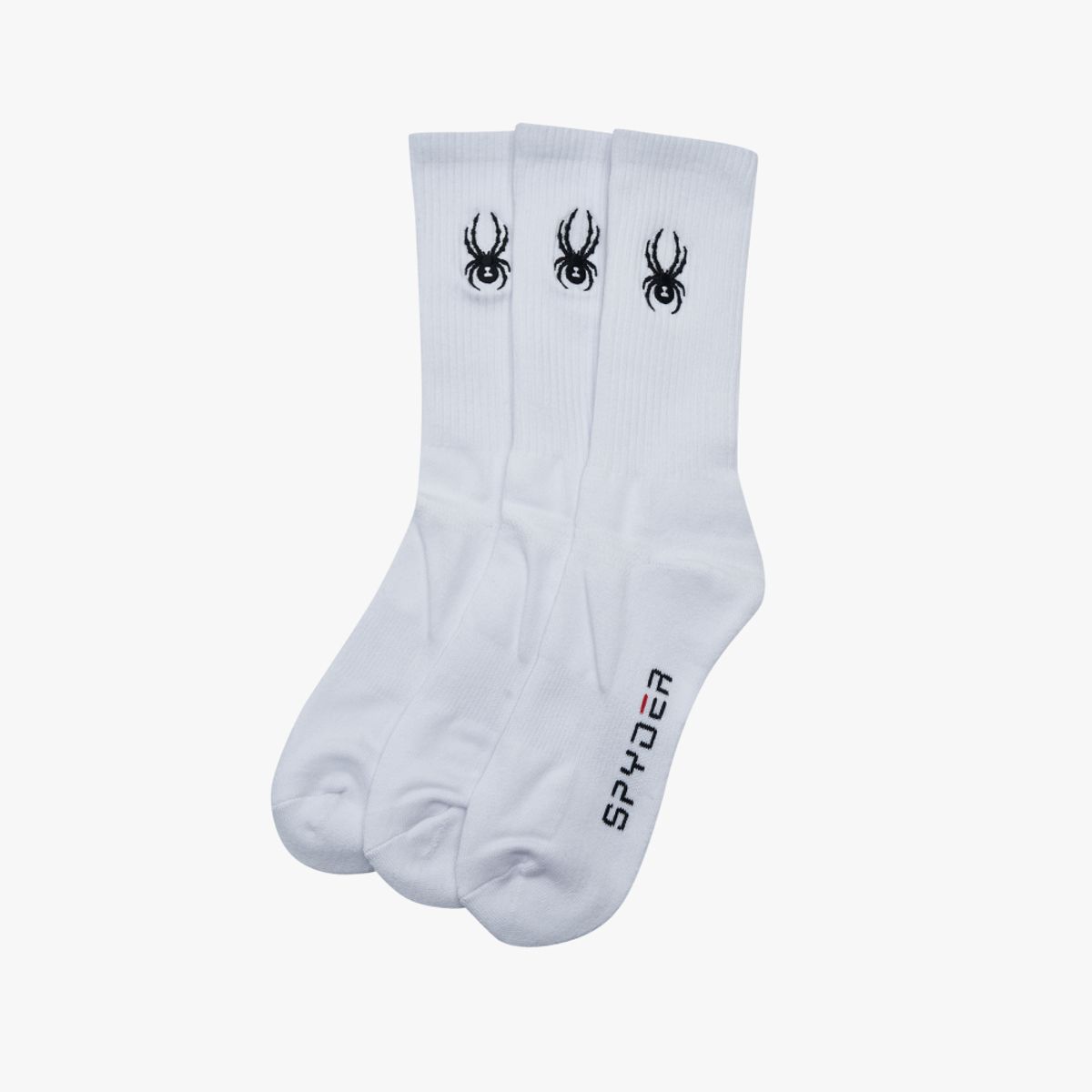스파이더(SPYDER) [스파이더] 남성 베이직 중목 양말 3PACK SPJPANSC304MWHT