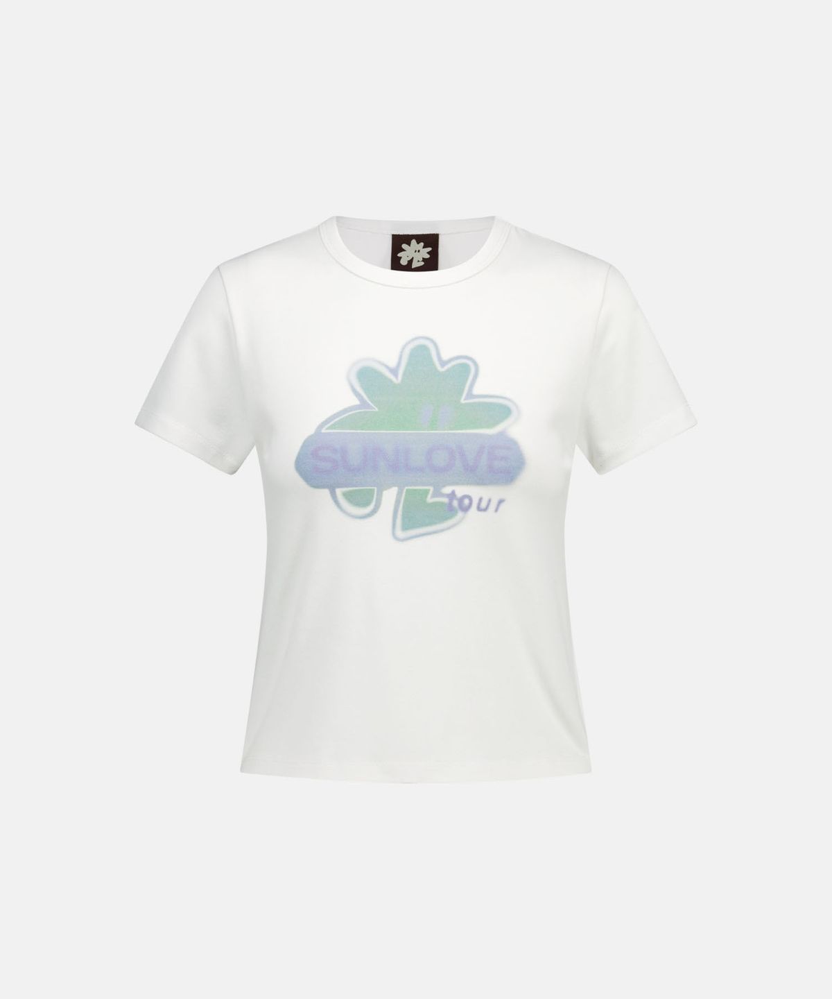 썬러브투어(SUNLOVETOUR) W Faint Baby Cali Tee Ivory