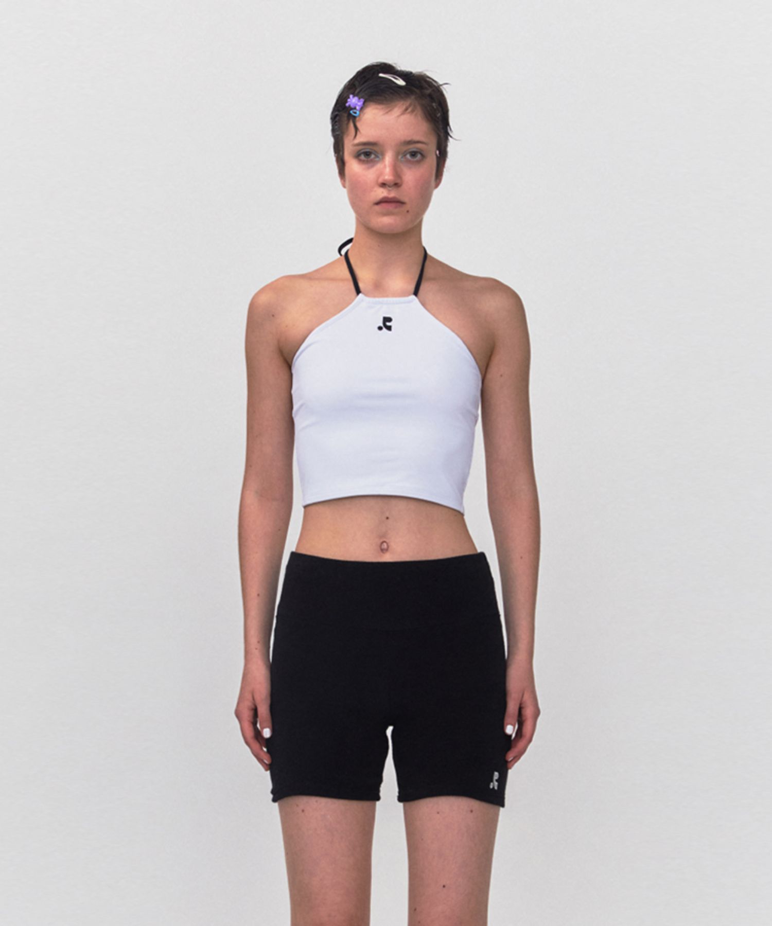 【REST&RECREATION】RR HALTER NECK CROP TOP ★大人気★ MUSINSA | REST&RECREATION RR HALTER NECK CROP TOP_WHITE