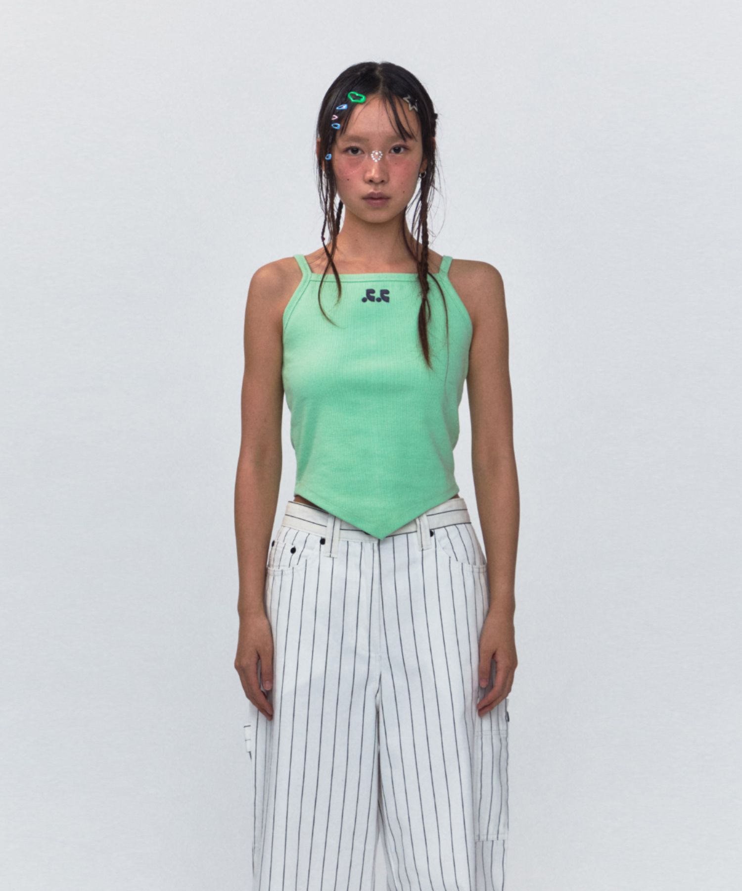 Rest&Recreation★RR ARROW POINT SLEEVELESS TOP★送料・関税込 MUSINSA | REST&RECREATION RR ARROW POINT SLEEVELESS