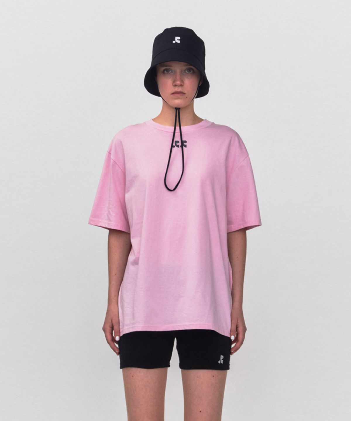 레스트앤레크레이션(REST&RECREATION) RR LOGO OVERSIZE T-SHIRT_PINK