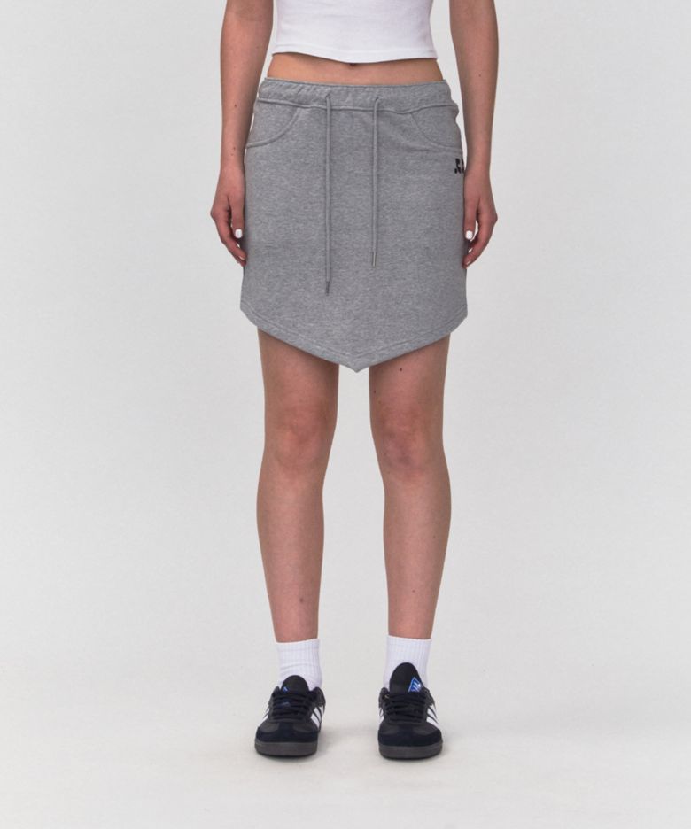 RR ARROW POINT SKIRT_GREY